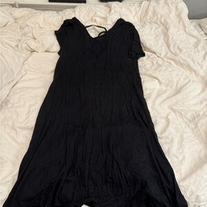 Mossimo Supply Co Black A-Line Maxi Dress
